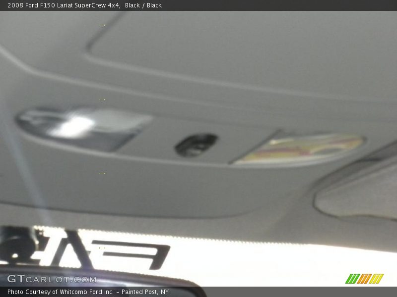 Black / Black 2008 Ford F150 Lariat SuperCrew 4x4