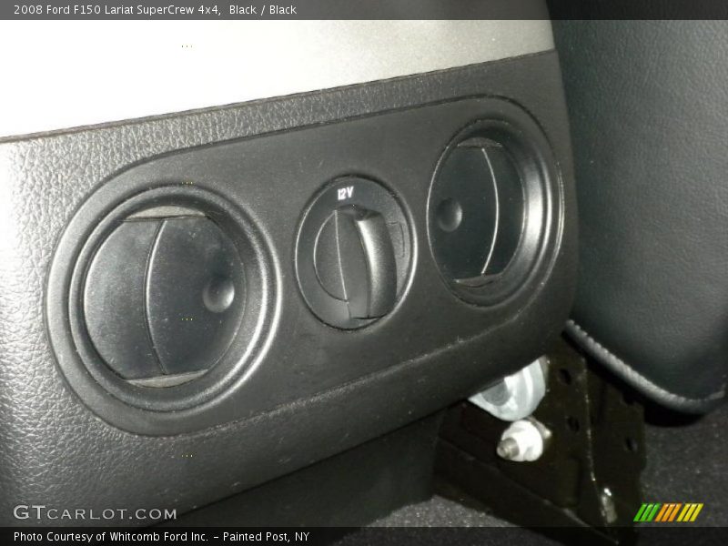 Black / Black 2008 Ford F150 Lariat SuperCrew 4x4