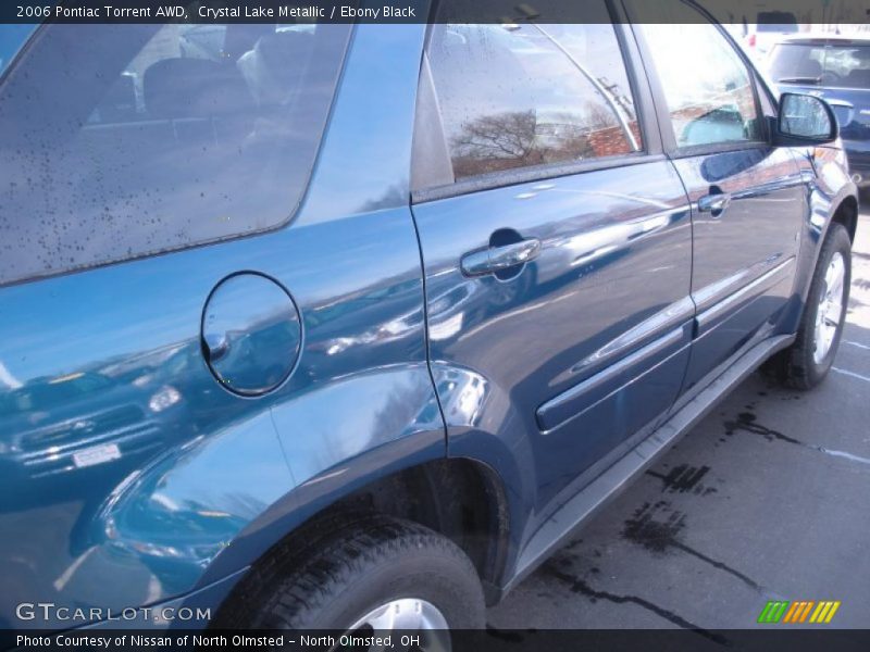 Crystal Lake Metallic / Ebony Black 2006 Pontiac Torrent AWD