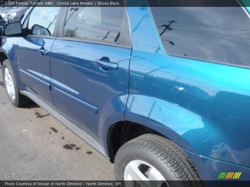 Crystal Lake Metallic / Ebony Black 2006 Pontiac Torrent AWD
