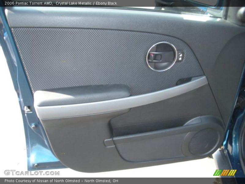 Crystal Lake Metallic / Ebony Black 2006 Pontiac Torrent AWD
