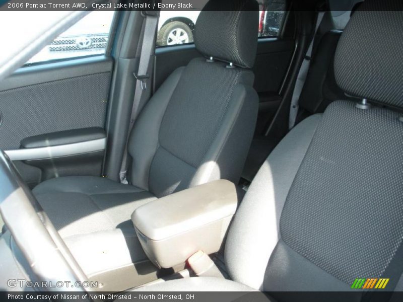 Crystal Lake Metallic / Ebony Black 2006 Pontiac Torrent AWD