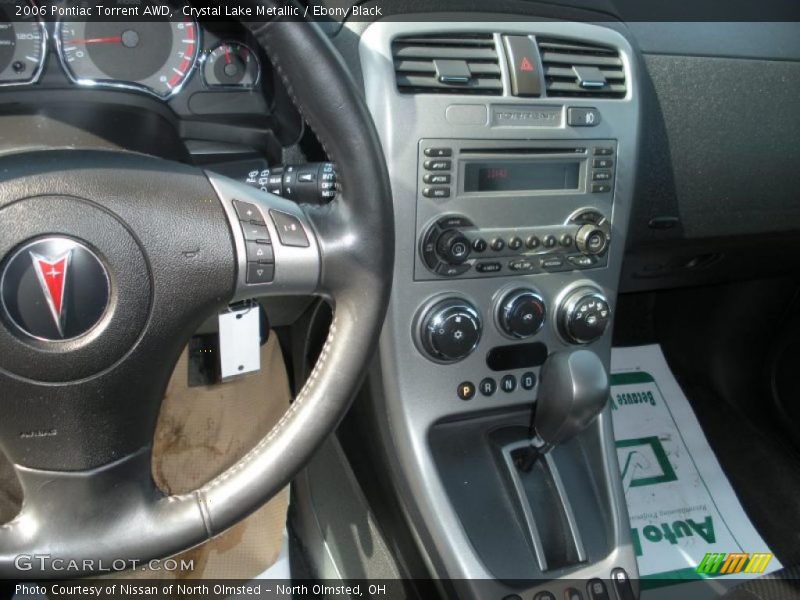 Crystal Lake Metallic / Ebony Black 2006 Pontiac Torrent AWD