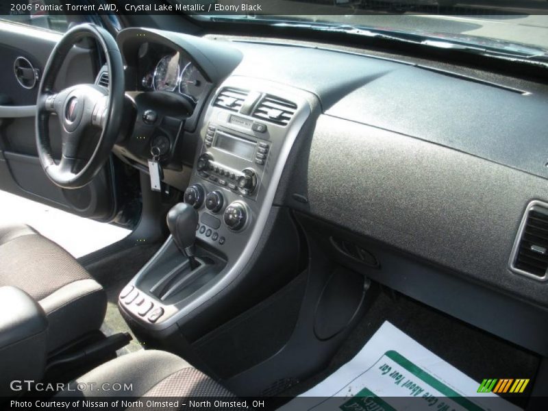 Crystal Lake Metallic / Ebony Black 2006 Pontiac Torrent AWD