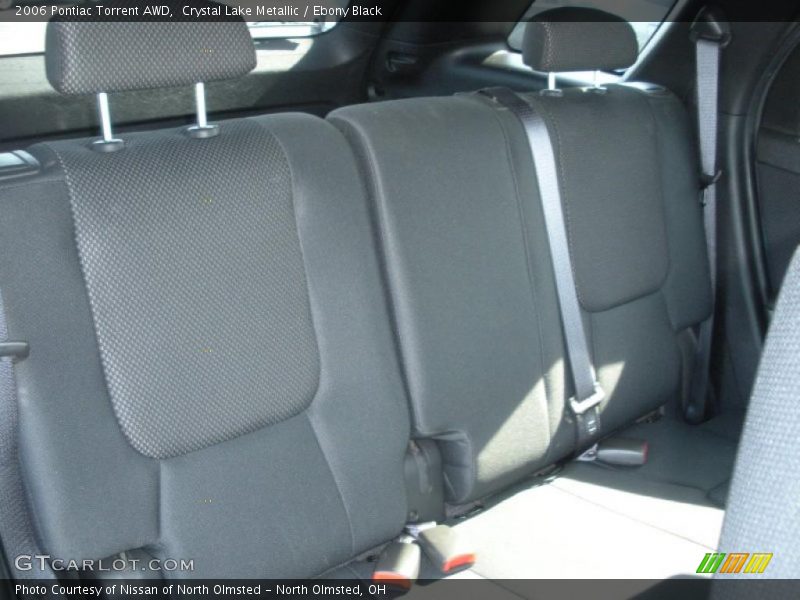 Crystal Lake Metallic / Ebony Black 2006 Pontiac Torrent AWD