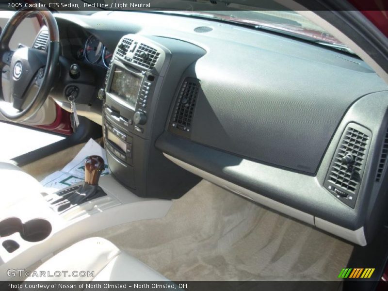 Red Line / Light Neutral 2005 Cadillac CTS Sedan