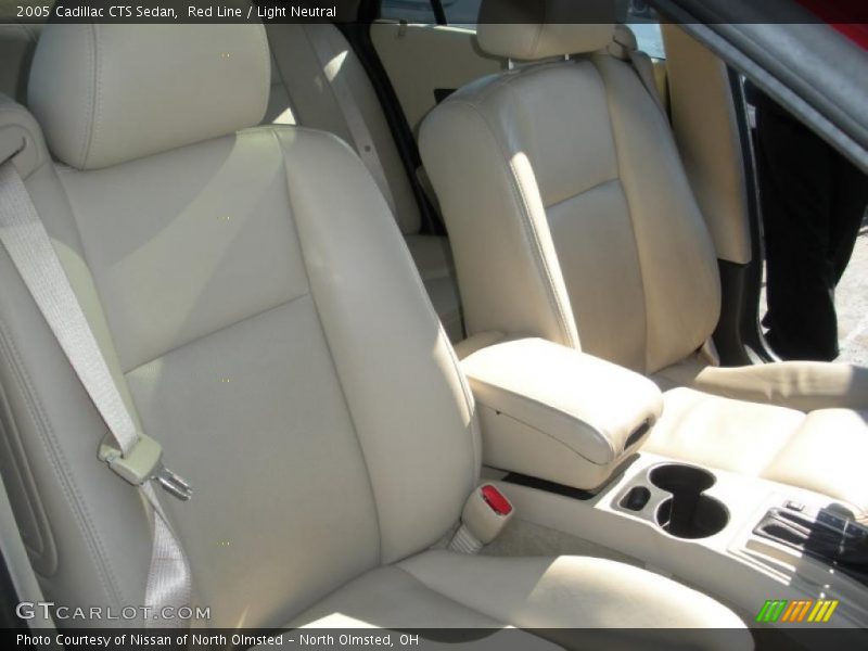 Red Line / Light Neutral 2005 Cadillac CTS Sedan
