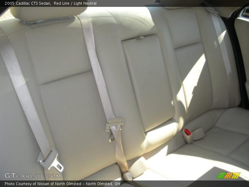Red Line / Light Neutral 2005 Cadillac CTS Sedan