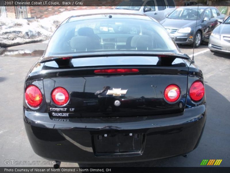 Black / Gray 2007 Chevrolet Cobalt LT Coupe