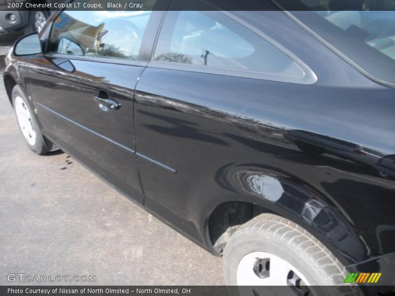 Black / Gray 2007 Chevrolet Cobalt LT Coupe