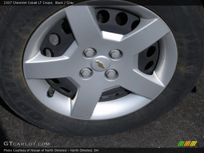 Black / Gray 2007 Chevrolet Cobalt LT Coupe