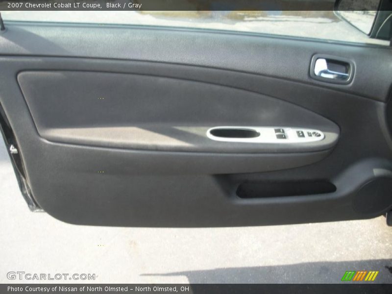 Black / Gray 2007 Chevrolet Cobalt LT Coupe