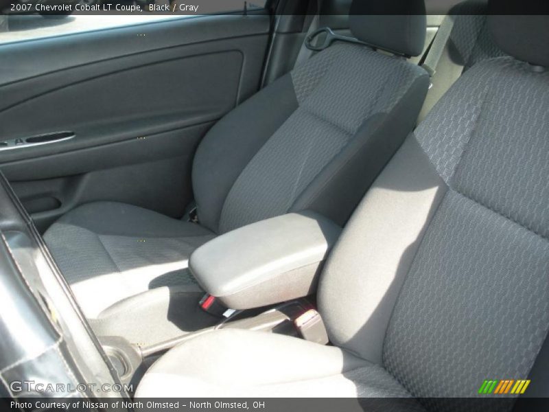Black / Gray 2007 Chevrolet Cobalt LT Coupe