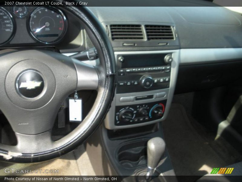 Black / Gray 2007 Chevrolet Cobalt LT Coupe