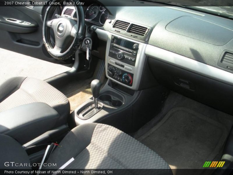 Black / Gray 2007 Chevrolet Cobalt LT Coupe