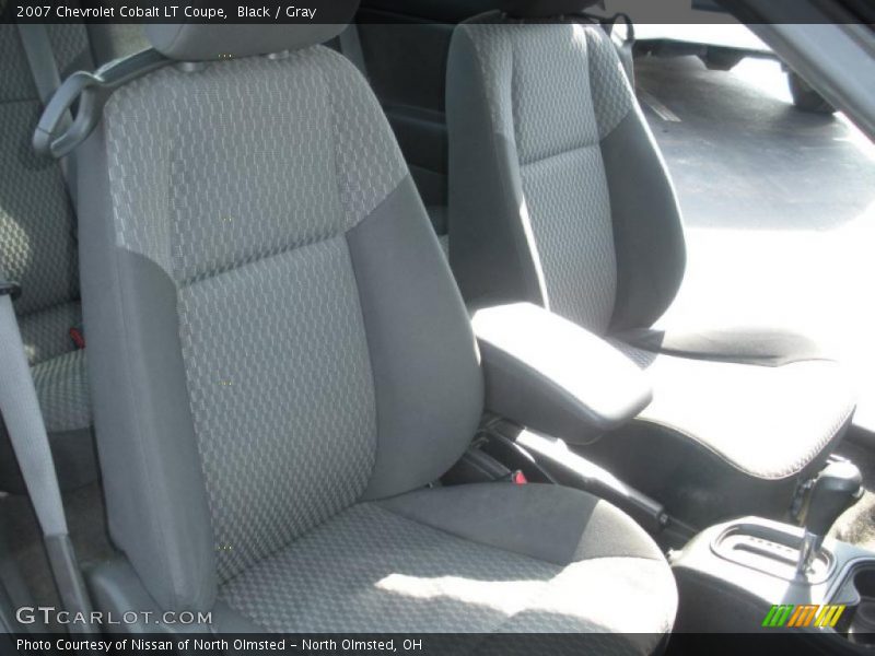 Black / Gray 2007 Chevrolet Cobalt LT Coupe