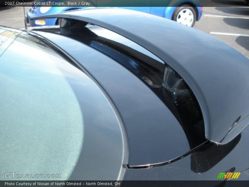 Black / Gray 2007 Chevrolet Cobalt LT Coupe
