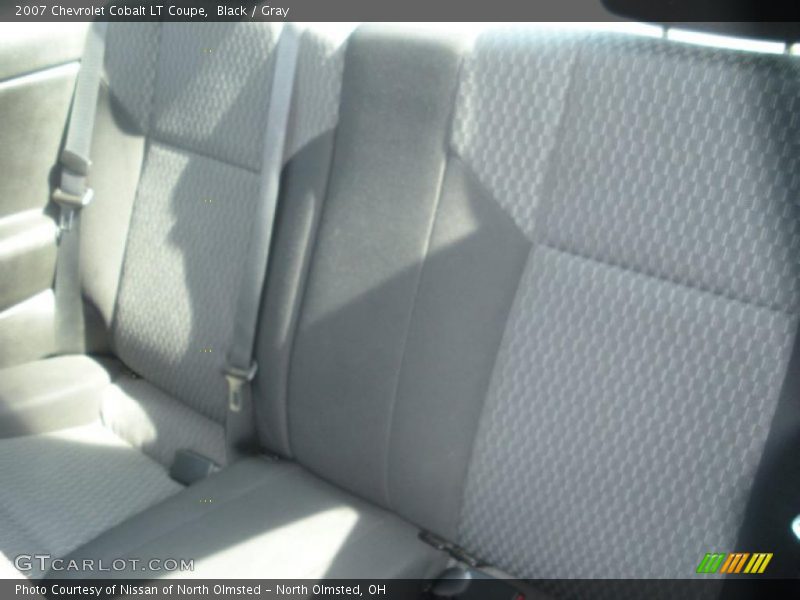 Black / Gray 2007 Chevrolet Cobalt LT Coupe