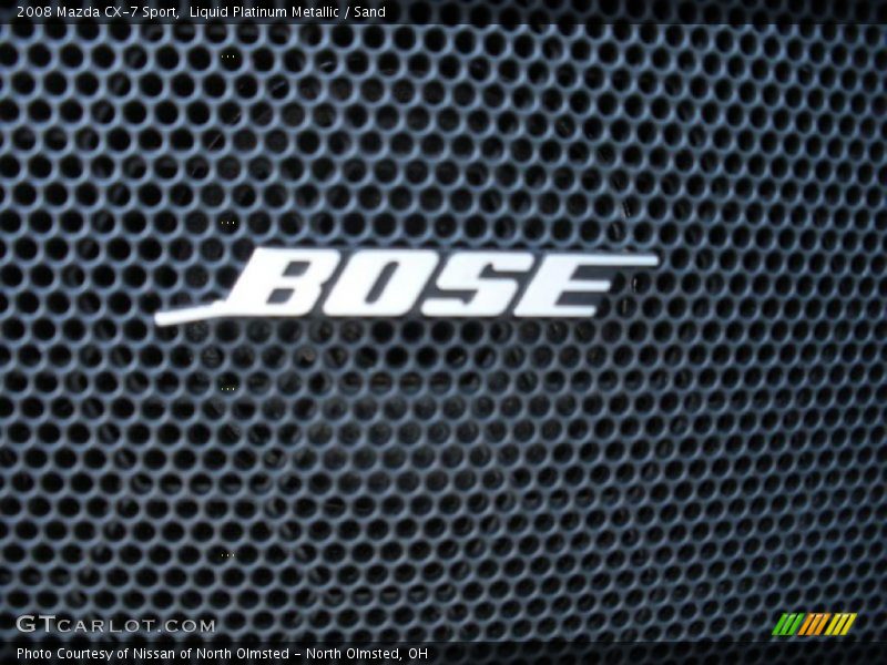 Liquid Platinum Metallic / Sand 2008 Mazda CX-7 Sport