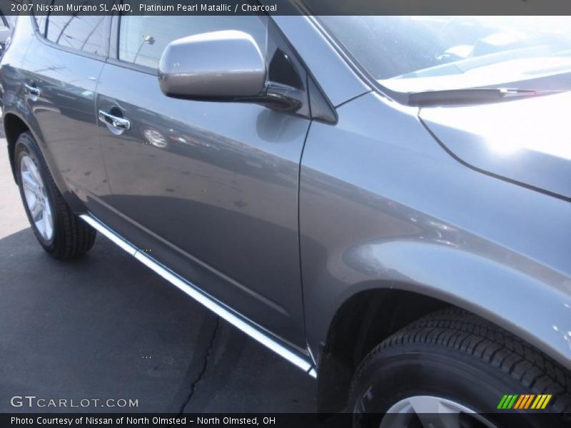 Platinum Pearl Matallic / Charcoal 2007 Nissan Murano SL AWD