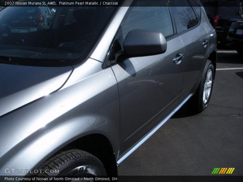 Platinum Pearl Matallic / Charcoal 2007 Nissan Murano SL AWD