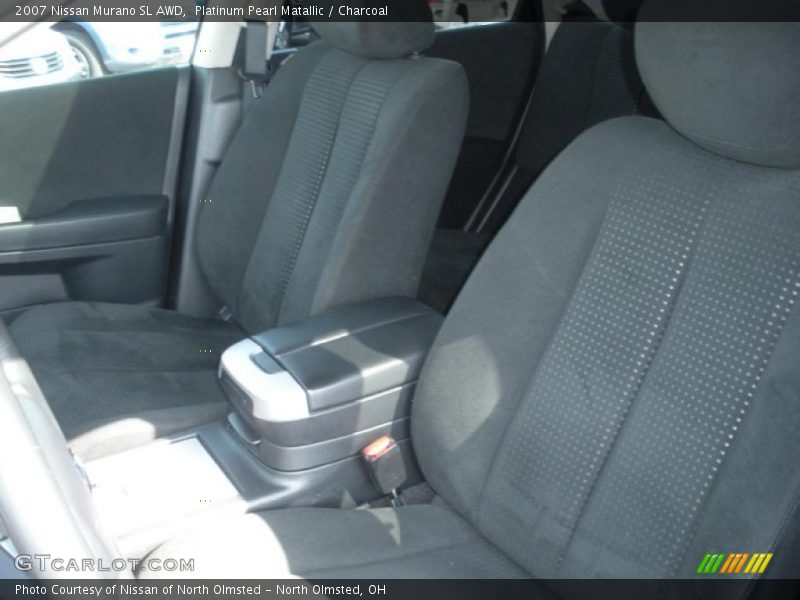 Platinum Pearl Matallic / Charcoal 2007 Nissan Murano SL AWD