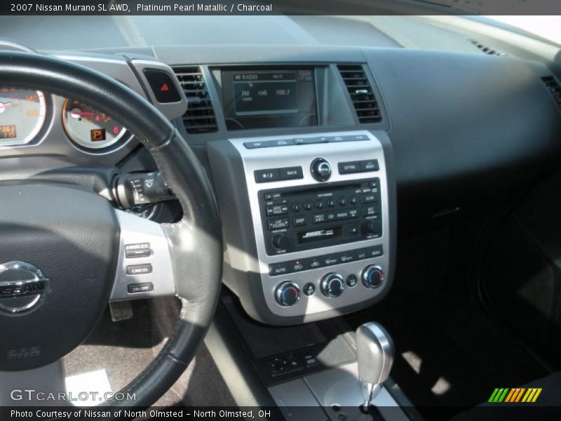 Platinum Pearl Matallic / Charcoal 2007 Nissan Murano SL AWD
