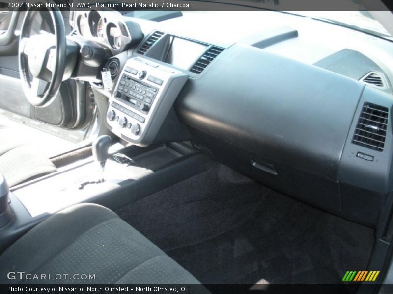 Platinum Pearl Matallic / Charcoal 2007 Nissan Murano SL AWD