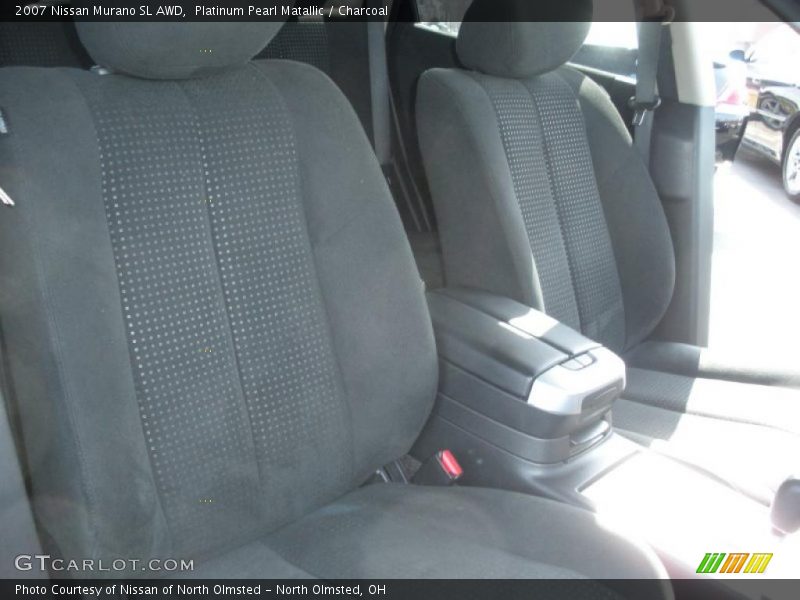 Platinum Pearl Matallic / Charcoal 2007 Nissan Murano SL AWD