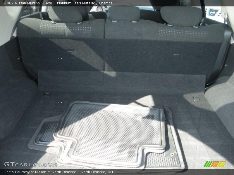 Platinum Pearl Matallic / Charcoal 2007 Nissan Murano SL AWD