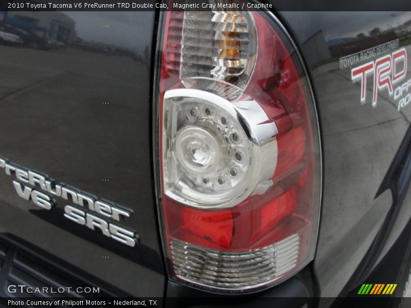 Magnetic Gray Metallic / Graphite 2010 Toyota Tacoma V6 PreRunner TRD Double Cab