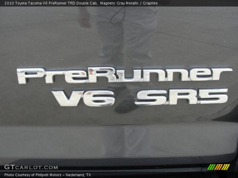 Magnetic Gray Metallic / Graphite 2010 Toyota Tacoma V6 PreRunner TRD Double Cab