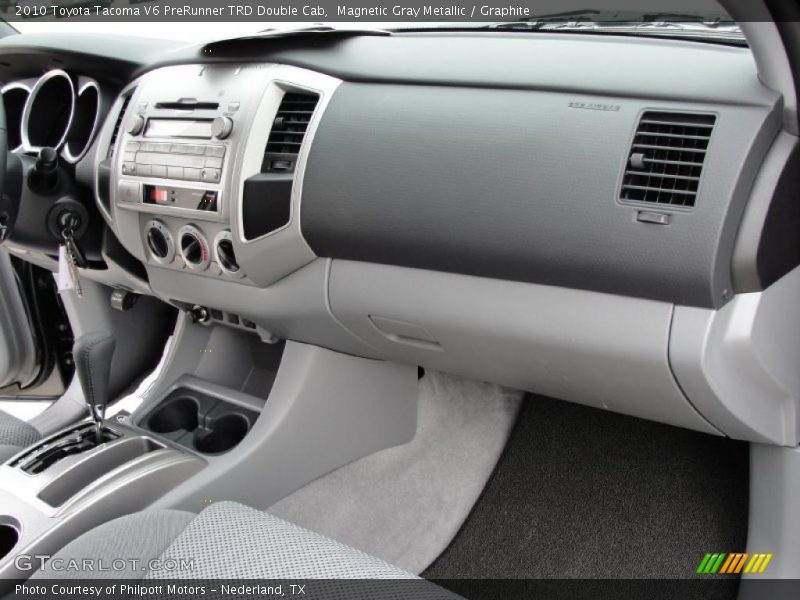 Magnetic Gray Metallic / Graphite 2010 Toyota Tacoma V6 PreRunner TRD Double Cab