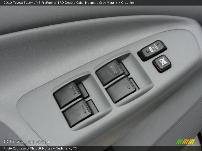Magnetic Gray Metallic / Graphite 2010 Toyota Tacoma V6 PreRunner TRD Double Cab