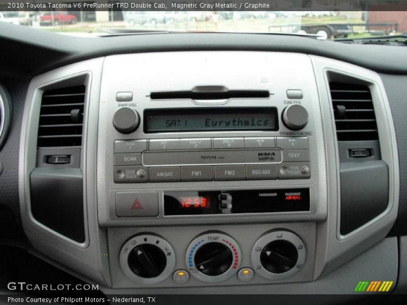 Magnetic Gray Metallic / Graphite 2010 Toyota Tacoma V6 PreRunner TRD Double Cab