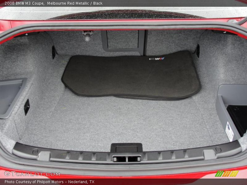 Melbourne Red Metallic / Black 2008 BMW M3 Coupe