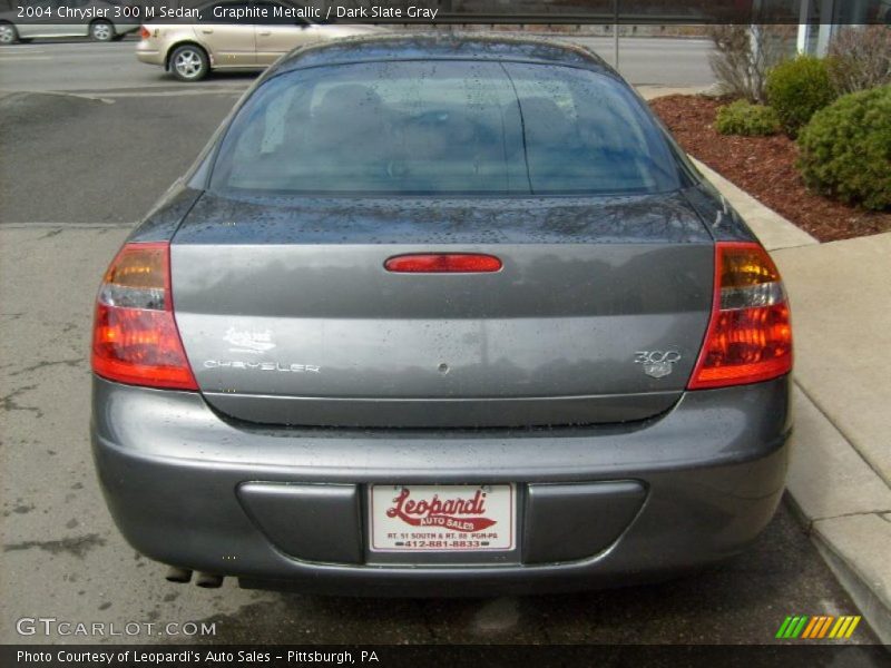 Graphite Metallic / Dark Slate Gray 2004 Chrysler 300 M Sedan