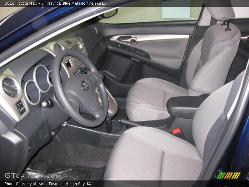 Nautical Blue Metallic / Ash Gray 2010 Toyota Matrix S