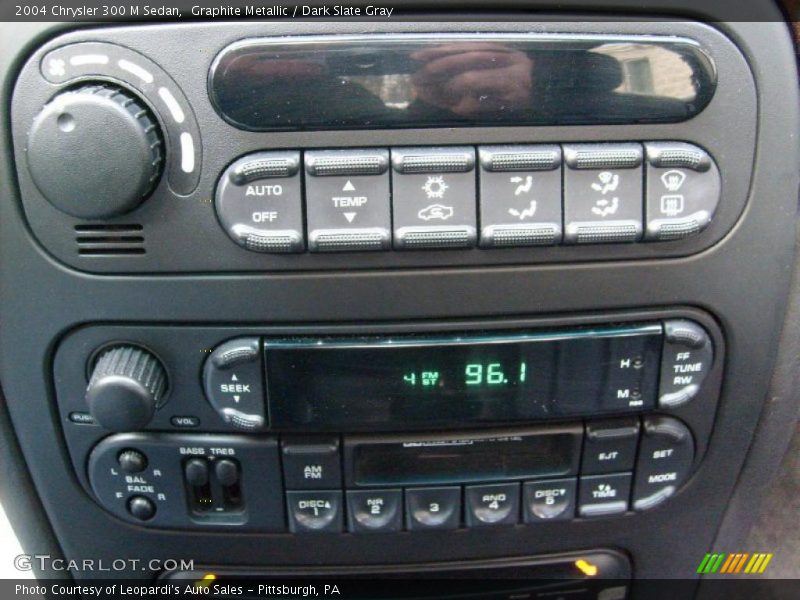 Graphite Metallic / Dark Slate Gray 2004 Chrysler 300 M Sedan