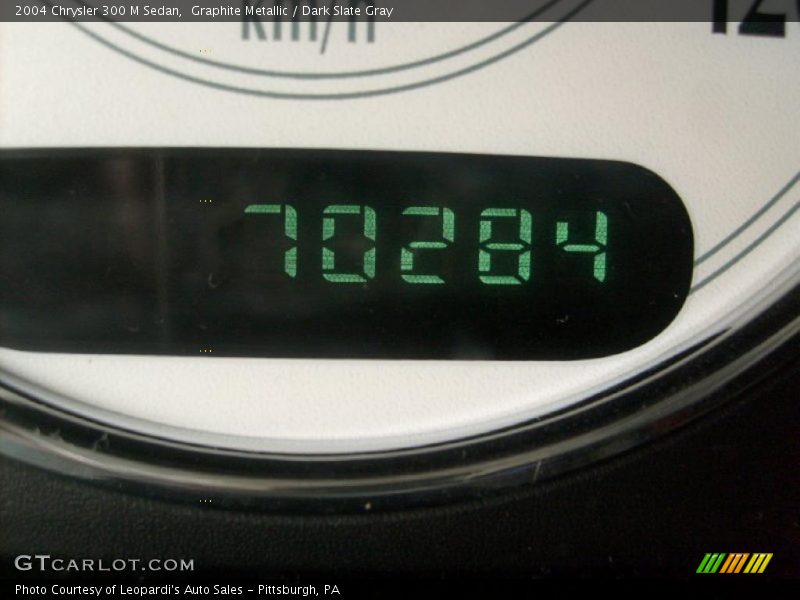 Graphite Metallic / Dark Slate Gray 2004 Chrysler 300 M Sedan
