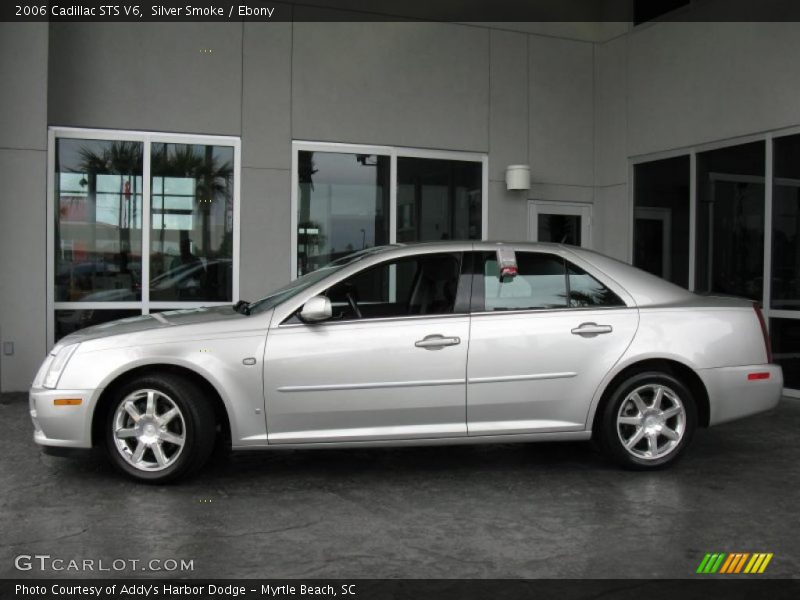 Silver Smoke / Ebony 2006 Cadillac STS V6