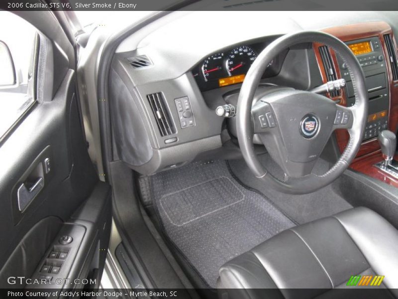 Silver Smoke / Ebony 2006 Cadillac STS V6