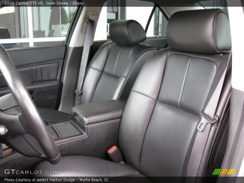 Silver Smoke / Ebony 2006 Cadillac STS V6