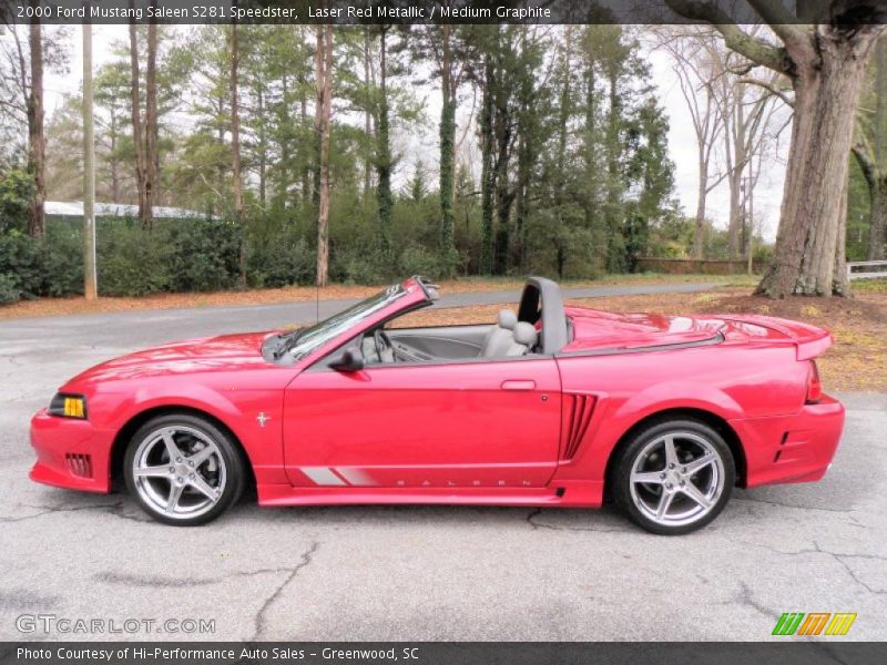  2000 Mustang Saleen S281 Speedster Laser Red Metallic