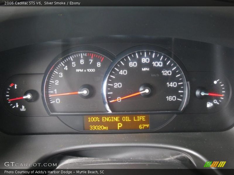 Silver Smoke / Ebony 2006 Cadillac STS V6