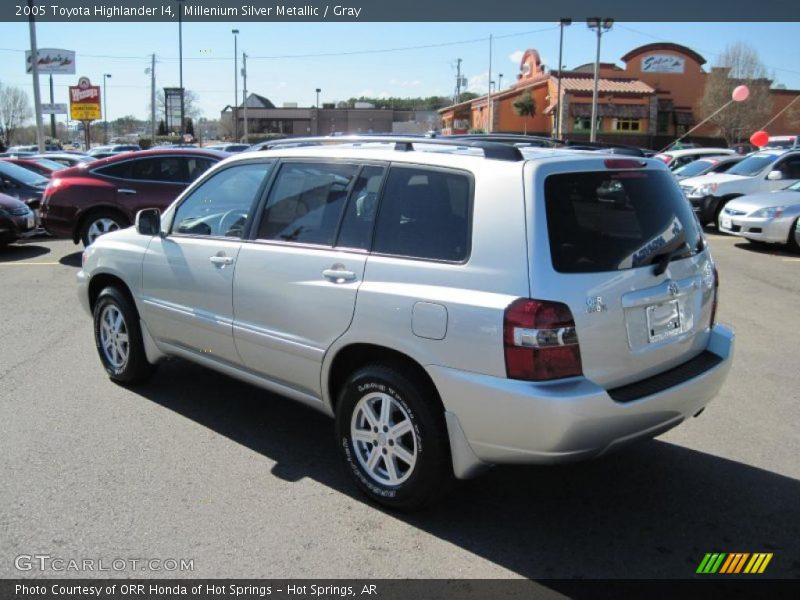 Millenium Silver Metallic / Gray 2005 Toyota Highlander I4