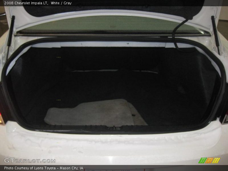 White / Gray 2008 Chevrolet Impala LT