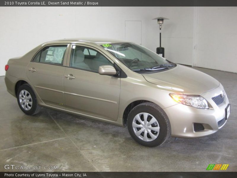 Desert Sand Metallic / Bisque 2010 Toyota Corolla LE