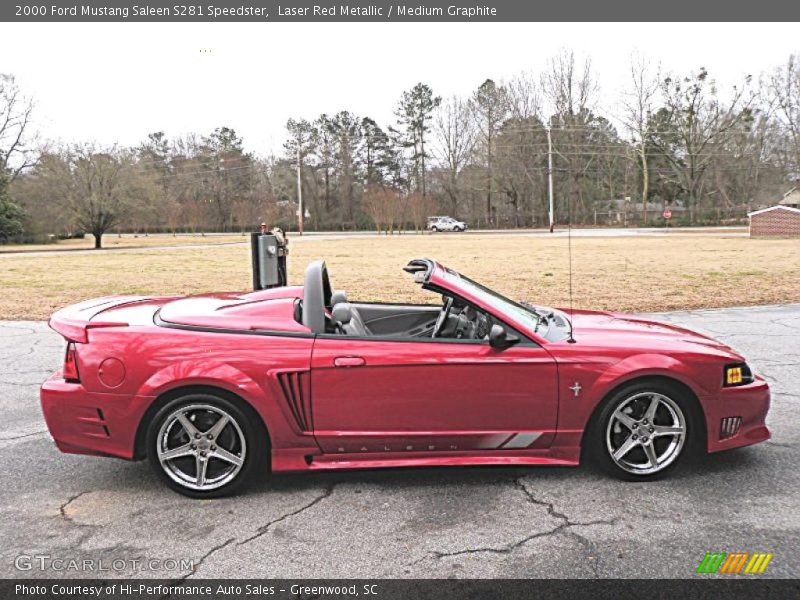  2000 Mustang Saleen S281 Speedster Laser Red Metallic
