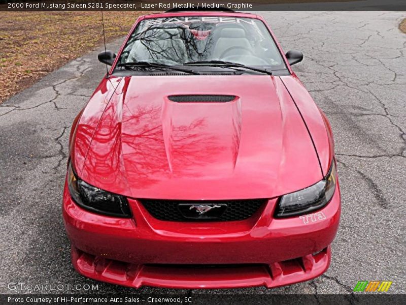 Laser Red Metallic / Medium Graphite 2000 Ford Mustang Saleen S281 Speedster